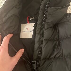 Moncler Quilted Black Jacket